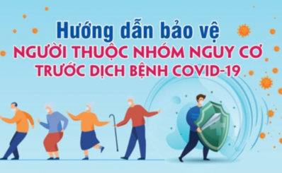 Hướng dẫn bảo vệ người thuộc nhóm nguy cơ trước dịch bệnh COVID-19